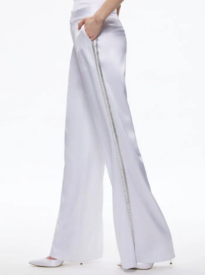 DYLAN PANT WITH CRYSTAL TRIM